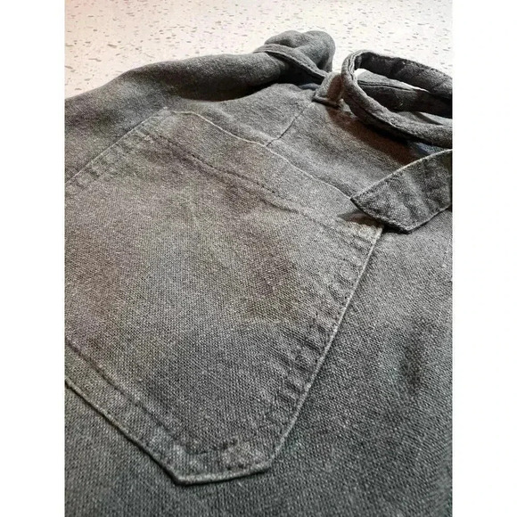 June &hudson skirt loose olive green tie belt size small - Picture 6 of 6